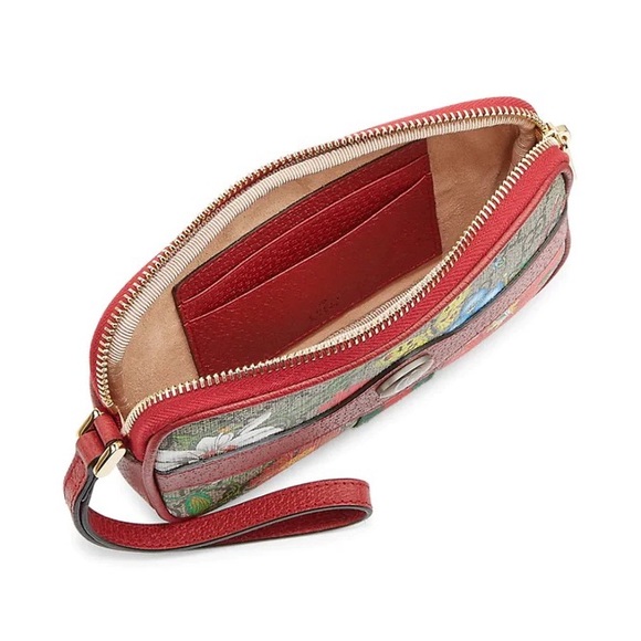 Gucci GG Ophidia Flora Wristlet - Picture 11 of 11